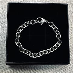 James Avery Sterling Silver Classic Cable Link Charm Bracelet